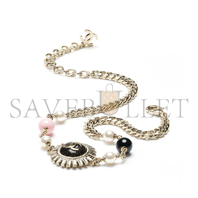CHANEL SHORT NECKLACE ABG616